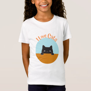 Ich Liebe Katzen T-Shirt