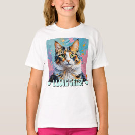 Ich Liebe Katzen! T-Shirt