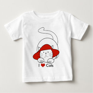 Ich liebe Katzen T-Shirt