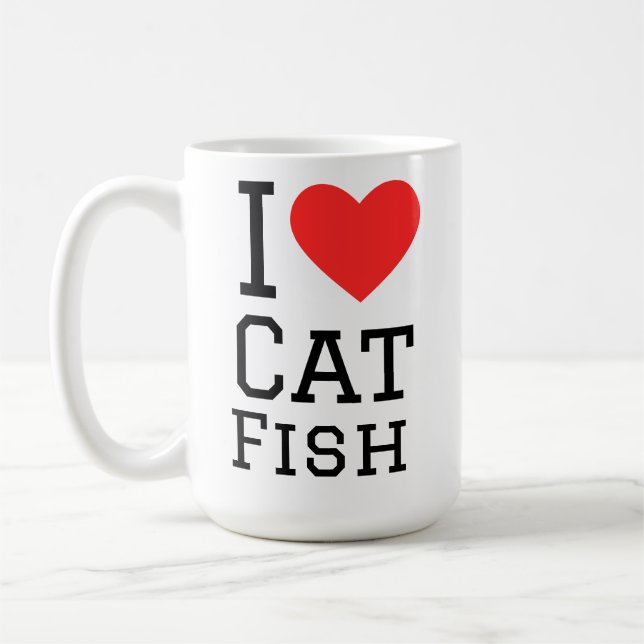 Ich liebe Katzenwels Kaffeetasse (Links)