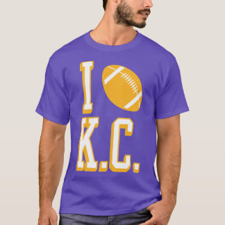 Ich liebe KC RotGelb T-Shirt