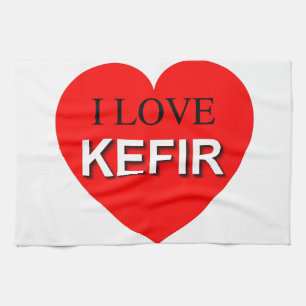 Ich liebe Kefir Handtuch