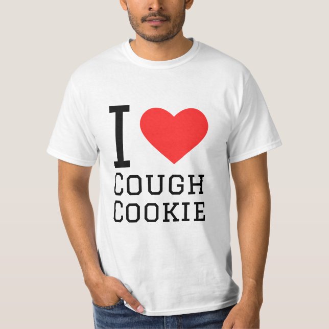 Ich Liebe Keksteig T-Shirt (Vorderseite)