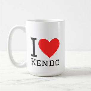 Ich liebe Kendo Kaffeetasse
