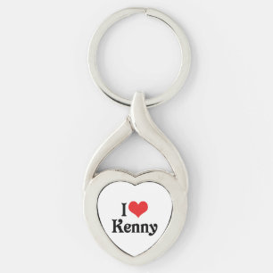 Ich liebe Kenny Schlüsselanhänger
