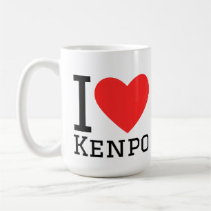 Ich liebe Kenpo Kaffeetasse