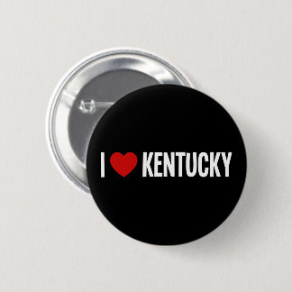 Ich liebe Kentucky Runde Knöpfe Button