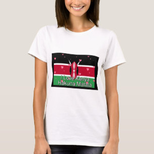 Ich Liebe! Kenya Hakuna Matata T-Shirt