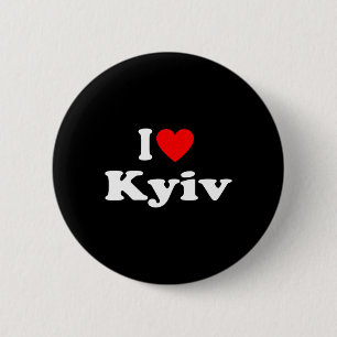 Ich liebe Kiew Stadt Ukraine Clic Button
