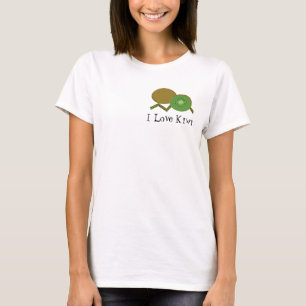 Ich liebe Kiwi-Frucht T-Shirt