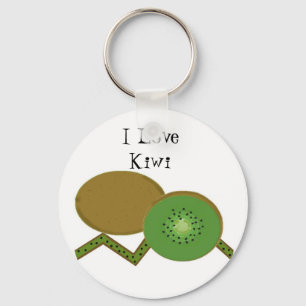 Ich liebe Kiwi Schlüsselanhänger
