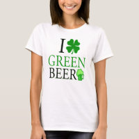 Ich Liebe "Kleeblatt" Grüne Beer St. Patrick's Day
