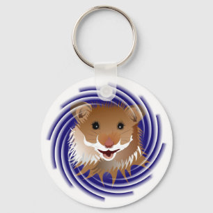 Ich liebe kleine Hamster Schlüsselanhänger