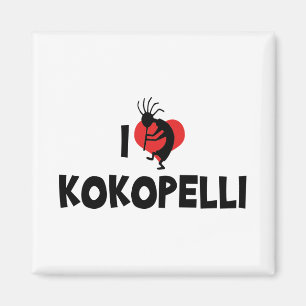 Ich liebe Kokopelli Magnet