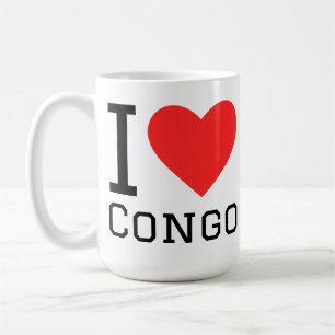 Ich liebe Kongo Kaffeetasse