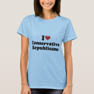 ICH LIEBE KONservative REPUBLIKANER - .png T-Shirt