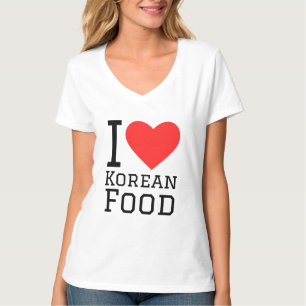 Ich Liebe koreanisches Essen T-Shirt