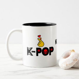 ♥Ich liebe KPop Fantastisch Klassisch Zweifarbige Tasse