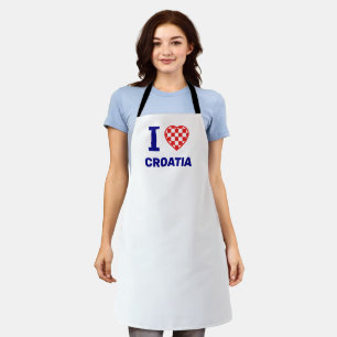 Ich liebe Kroatien Schürze