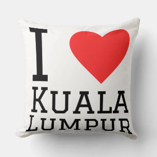 Ich liebe Kuala Lumpur Kissen