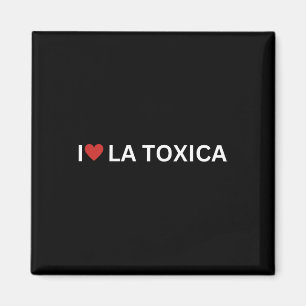 Ich liebe La Toxica Y El Toxico Lustiges Hispanisc Magnet