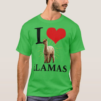 Ich liebe Lamas T-Shirt