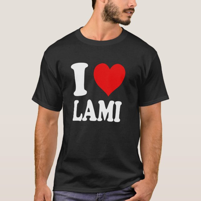 Ich liebe Lami T-Shirt (Vorderseite)