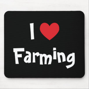 Ich liebe Landwirtschaft Mousepad
