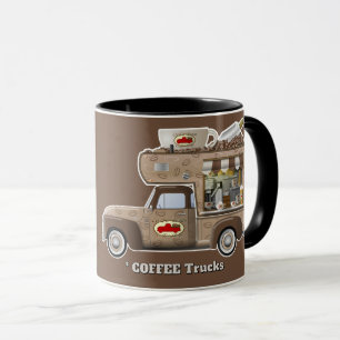 Ich liebe Lastwagen (KAFFEE-LKW) Tasse