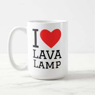 Ich liebe Lava-Lampe Kaffeetasse