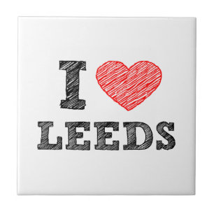 Ich-Liebe-Leeds Fliese