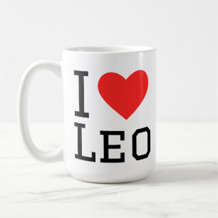 Ich liebe Leo Kaffeetasse