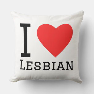 Ich liebe Lesben Kissen