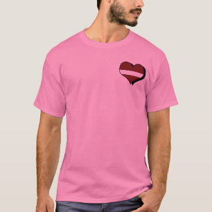 Ich liebe Lettland T-Shirt