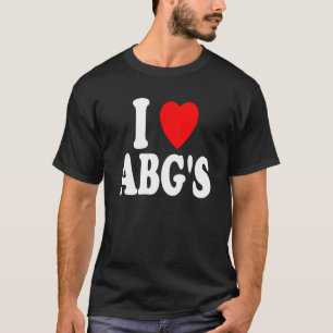 Ich liebe (Liebe) ABG's Asiatisches Mädchen ABG Bo T-Shirt