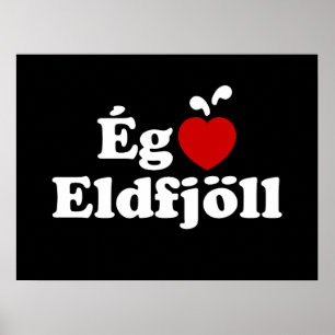 Ich liebe (Liebe) Vulkane [Ég Elska Eldfjöll] Poster