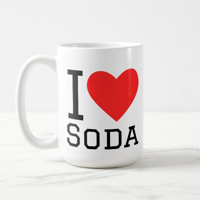 Ich liebe Limonade Kaffeetasse (Links)