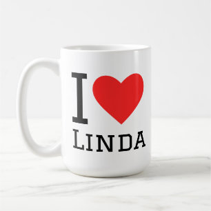 Ich liebe Linda Kaffeetasse