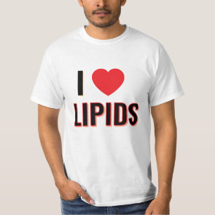 Ich liebe Lipide T-Shirt