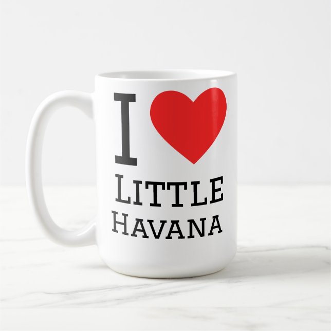 Ich liebe Little Havana  Kaffeetasse (Links)