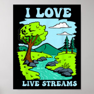 Ich Liebe Live Streams Männer Frauen Kinder Poster