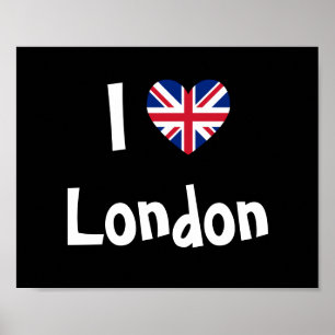 Ich liebe London Poster