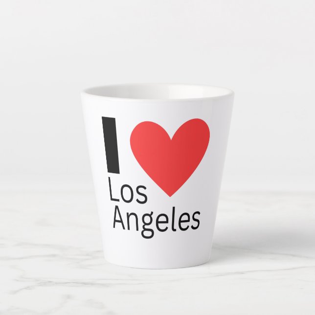 Ich liebe Los Angeles Milchtasse (Vorderseite)