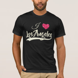 Ich Liebe Los Angeles. Personalisierter T - Shirt