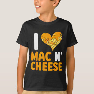 Ich liebe Mac N' Cheese Lustiger Mac und Käse  T-Shirt