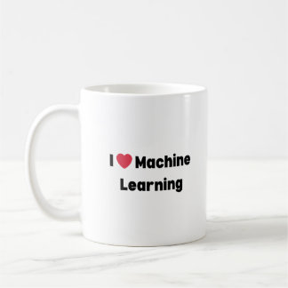 Ich liebe Machine Learning Tasse – Perfektes Gesch