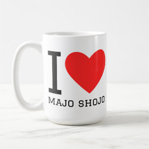 Ich liebe Maho Shojo Kaffeetasse