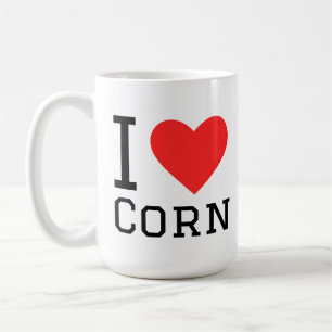 Ich liebe Mais Kaffeetasse