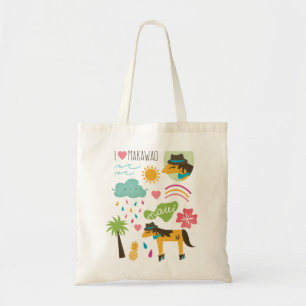 "Ich Liebe Makawao" Tasche