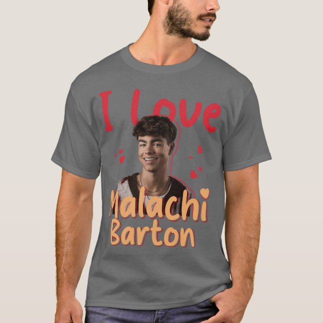 Ich liebe Malachi Barton Freund Junge T-Shirt (Vorderseite)
